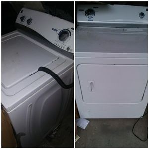 Kenmore washer and dryer